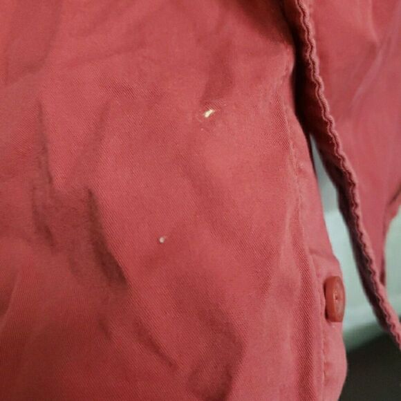 CE Schmidt Men Workwear Shirt Short Sleeve Button Up Pockets Cotton Size M *FLAW - Picture 7 of 11